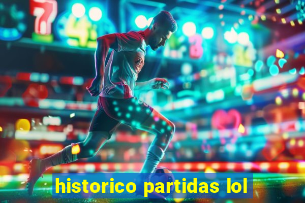 historico partidas lol